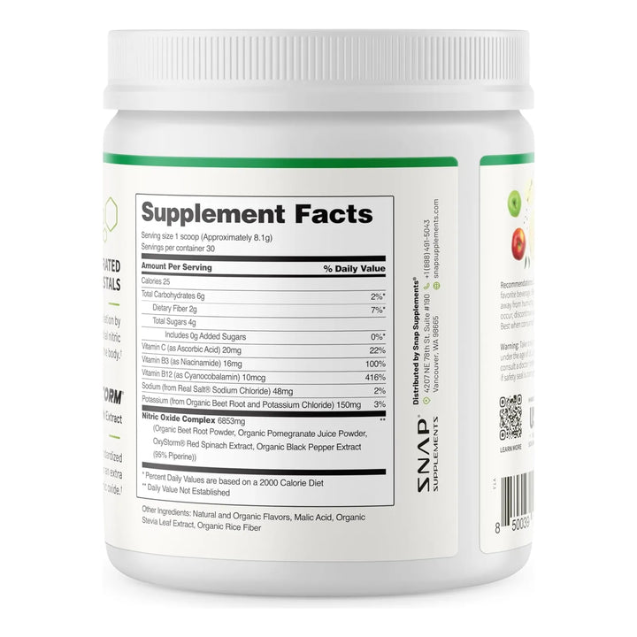 Polvo Orgánico De Raíz De Remolacha Con Vitaminas B Granada - Imagen 7