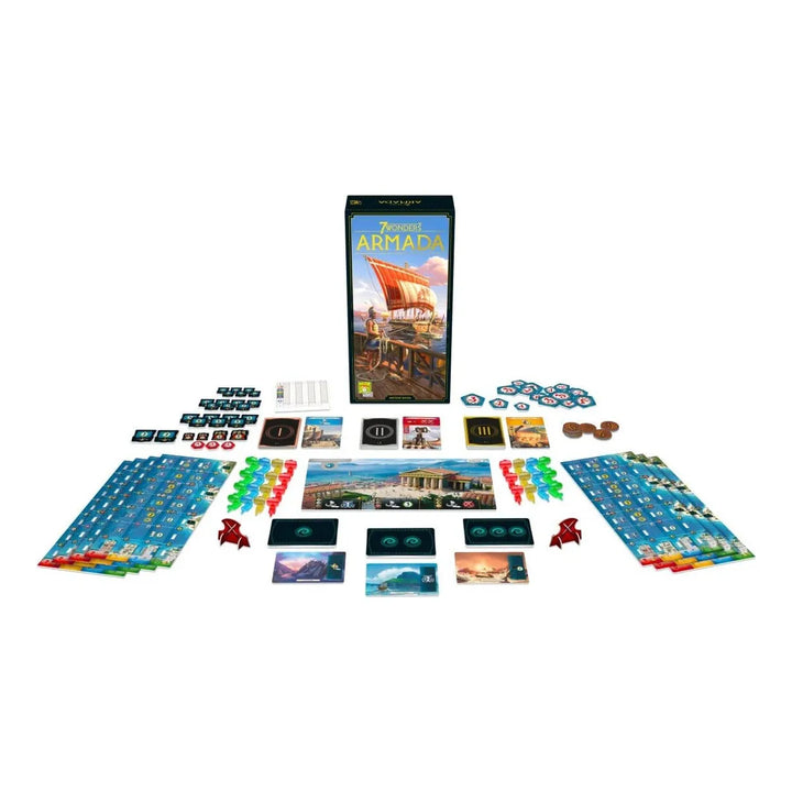 Juego De Mesa 7 Wonders Armada Expansión Estrategia Civiliza - Imagen 2