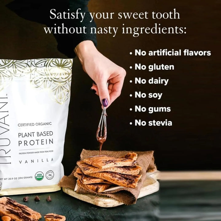 Proteína De Guisante En Polvo Sabor Vainilla Orgánica 20 G P - Imagen 3
