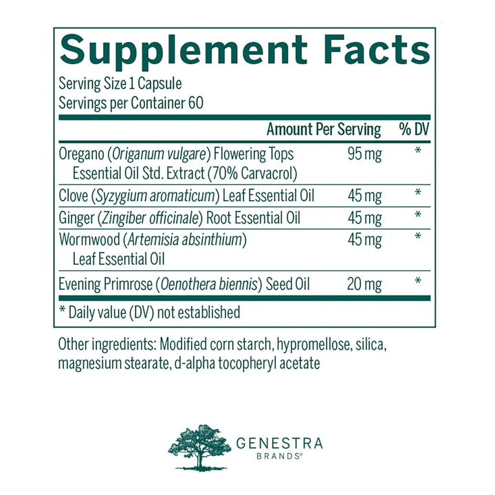 Aceites Esenciales Jengibre Ajenjo 60 Cápsulas Digestión Sal - Imagen 2