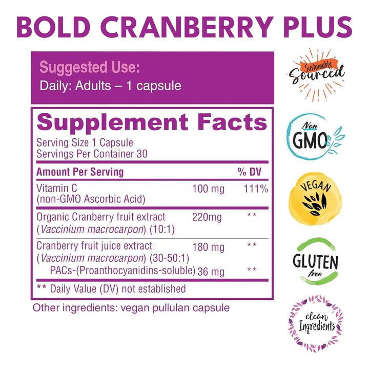Cápsulas De Arándano Con 36 Mg Pac Extracto De Jugo Apoyo Ur - Imagen 4
