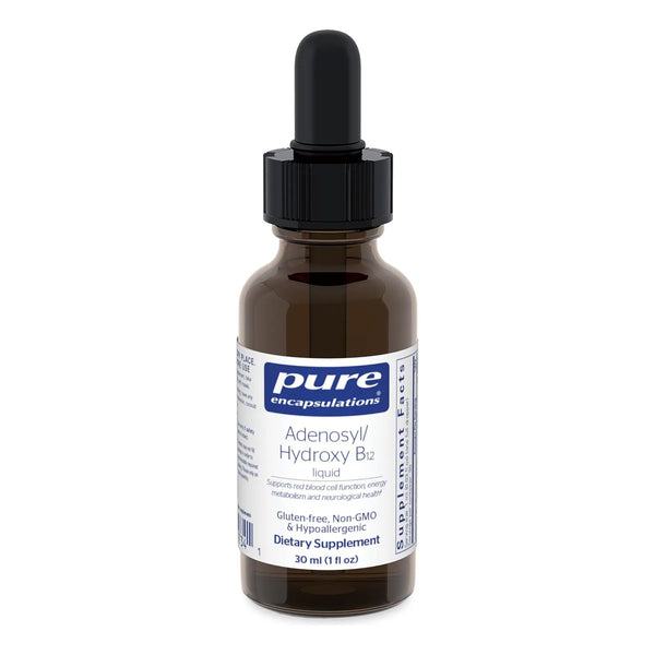 Adenosyl Hydroxy B12 Líquido 30 Ml Apoyo Energético Y Salud - Imagen 1