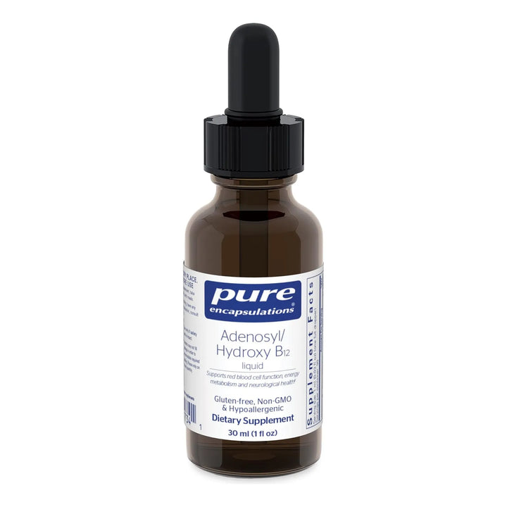 Adenosyl Hydroxy B12 Líquido 30 Ml Apoyo Energético Y Salud - Imagen 1
