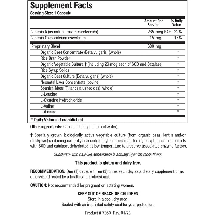 Apoyo Nutricional Riñones Saludables Aminoácidos Salud Tract - Imagen 2