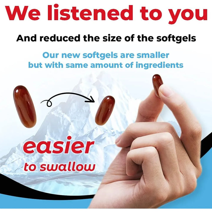 Aceite De Krill 1600 Mg Con Astaxantina 2 Mg Ácidos Grasos O - Imagen 7