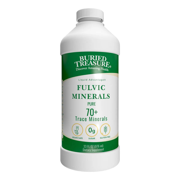Minerales Fulvicos Líquidos 70 Minerales Traza Puros 975 Ml - Imagen 1