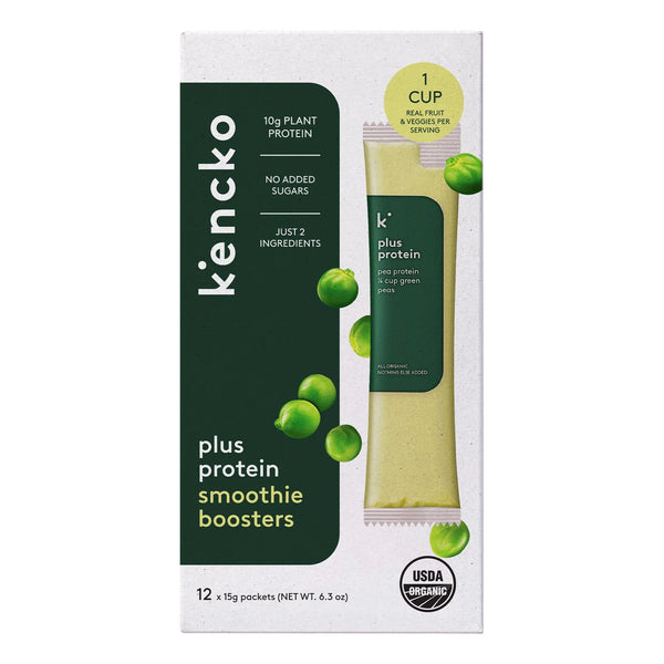 Batido De Proteína Vegetal Orgánica De Guisante 12 Porciones Plus Protein Smoothie Booster