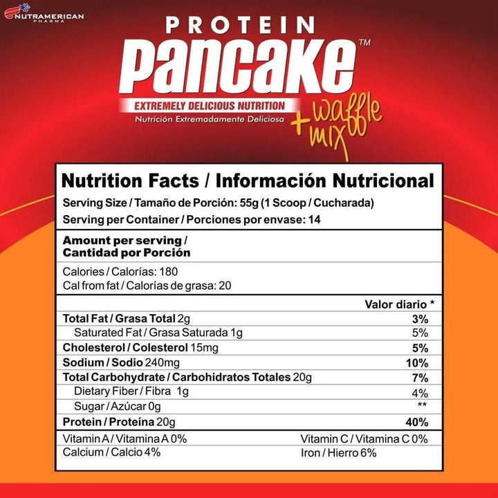 Protein Pancake & Waffle 770gr - Imagen 2