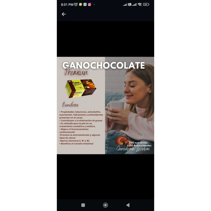 Gano Shokolade 3en1 Combo X2 Shokolate - Imagen 8