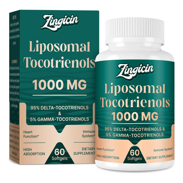 Aceite Liposomal De Vitamina E 1000 Mg Tocotrienoles Delta Y - Imagen 1