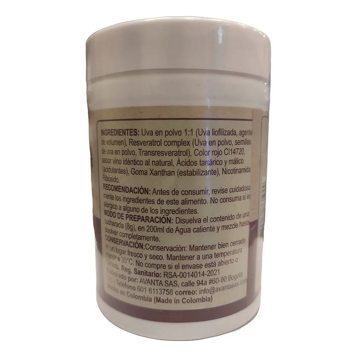 Resveratrol Polvo X 400g Uva - Imagen 2