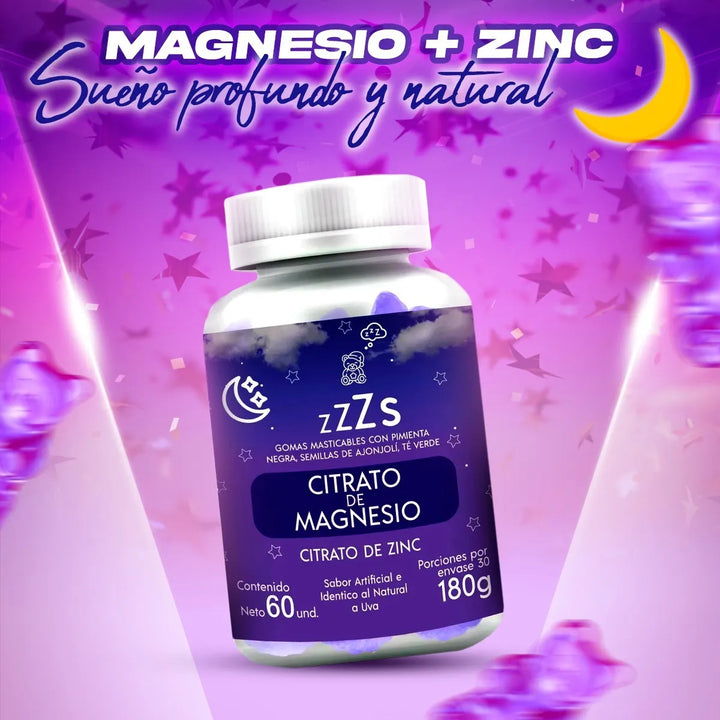 Gomas Para Dormir Sueño Profund Uva - Imagen 6