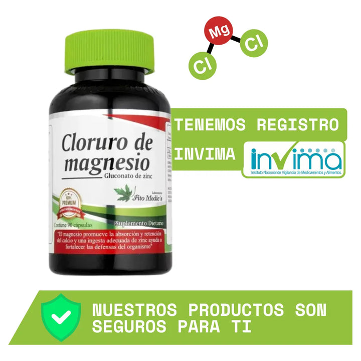 Cloruro De Magnesio X90 Capsulas - Imagen 9