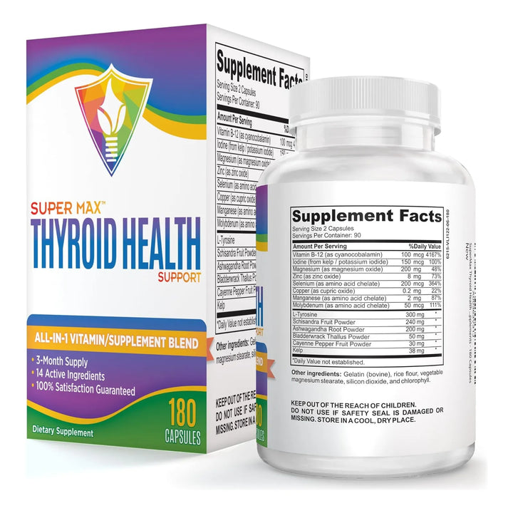 Apoyo Integral Salud Tiroidea 14 Ingredientes Activos Fórmul - Imagen 7