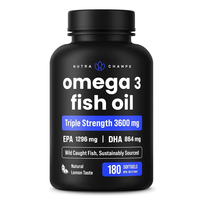 Aceite De Pescado Omega 3 3600 Mg Epa Dha Alta Potencia Apoy - Imagen 1