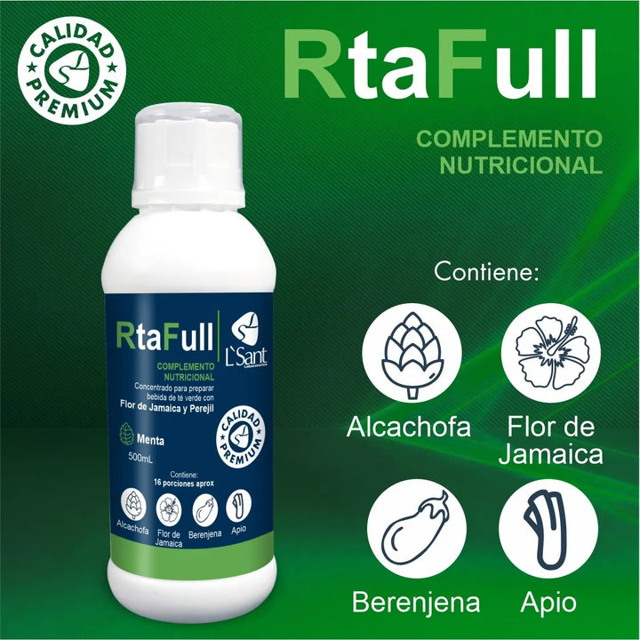 2 Rtafull Higado Graso + Colon Irritado Menta - Imagen 5