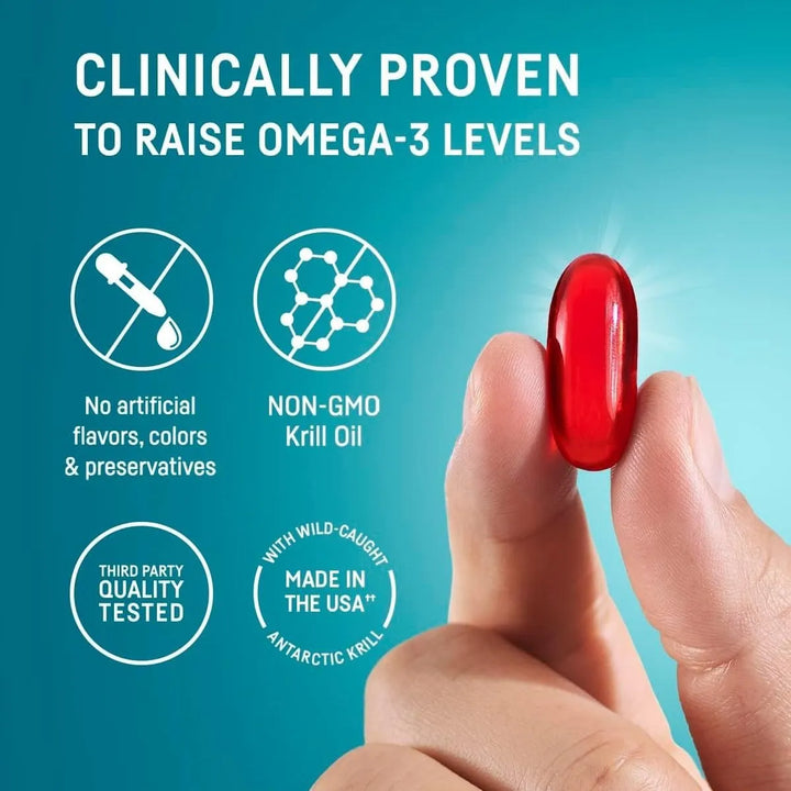 Aceite De Krill Antártico Omega 3 Con 800 Mg Epa Dha Absorci - Imagen 4