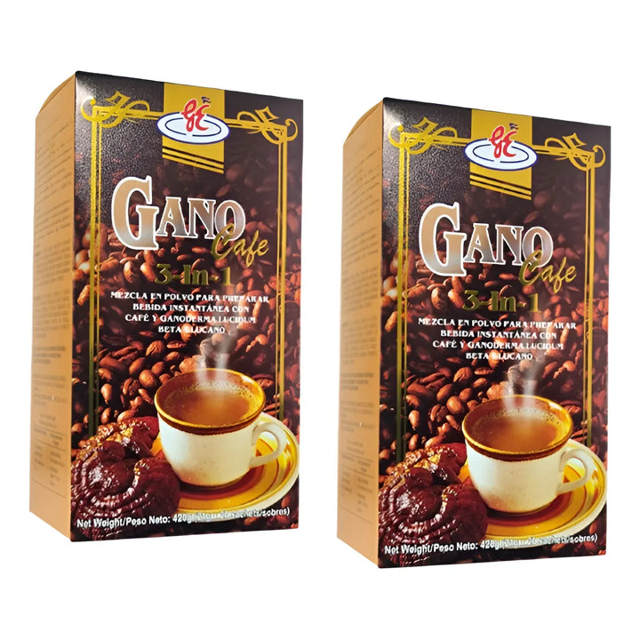 Gano Café 3en1 (pack X 2 Cajas) Cafe Tipo Capuccino - Imagen 1