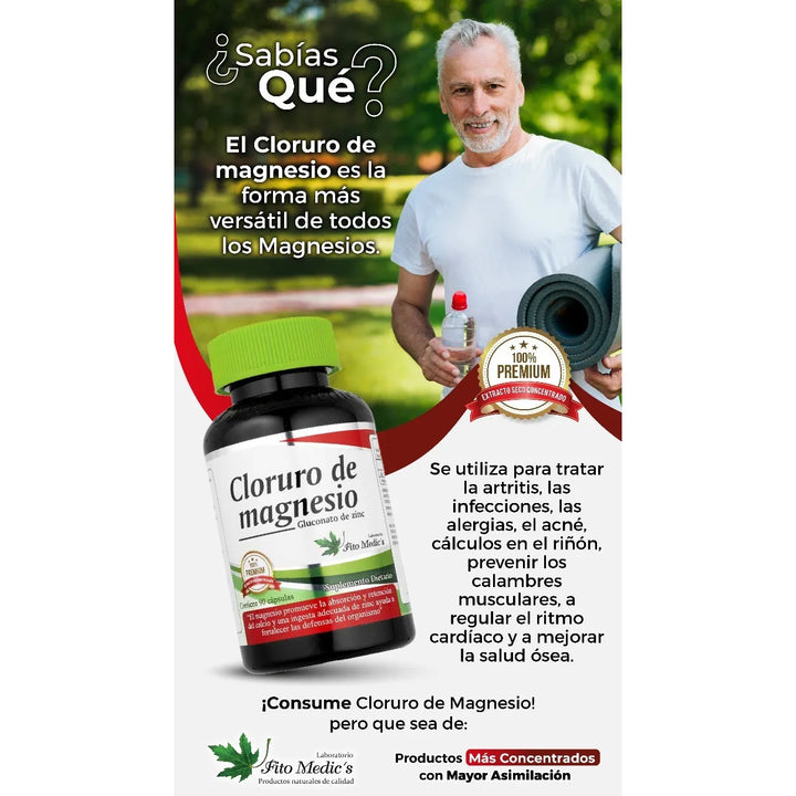 Cloruro De Magnesio X90 Capsulas - Imagen 6
