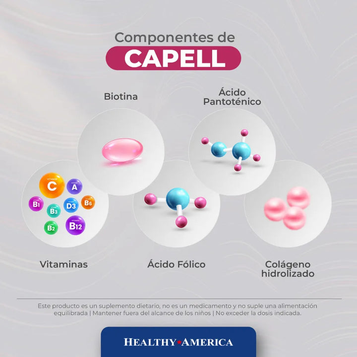 Capell Complex 60 Capsulas Sin Sabor - Imagen 3