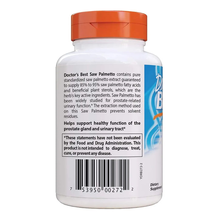 Cápsulas Blandas De Palmito De Sierra 320 Mg 180 Unidades - Imagen 3