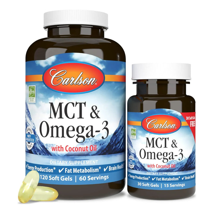Aceite De Coco Mct Omega 3 Ácidos Caprílicos Cápricos Epa Dh - Imagen 5