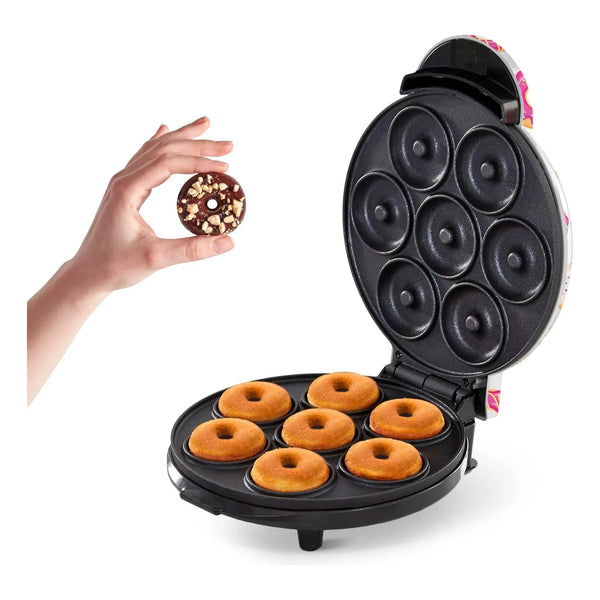 Maquina De Hacer Donas Dash Ddm007 Antiadherente 7 Donuts En Minutos
