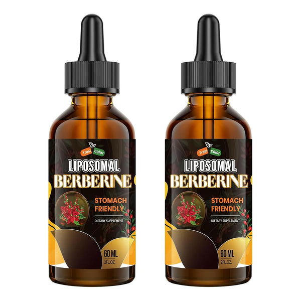 Berberina Con Canela De Ceilán 3000 Mg Gotas Líquidas Liposo - Imagen 1