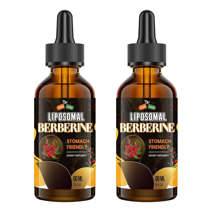 Berberina Con Canela De Ceilán 3000 Mg Gotas Líquidas Liposo - Imagen 1