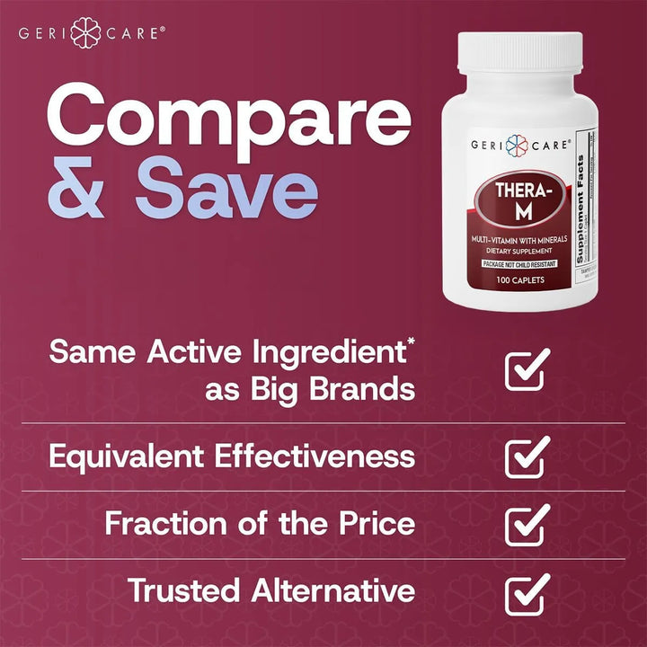 Multivitamínico De Alta Potencia Con Minerales 100 Cápsulas - Imagen 4