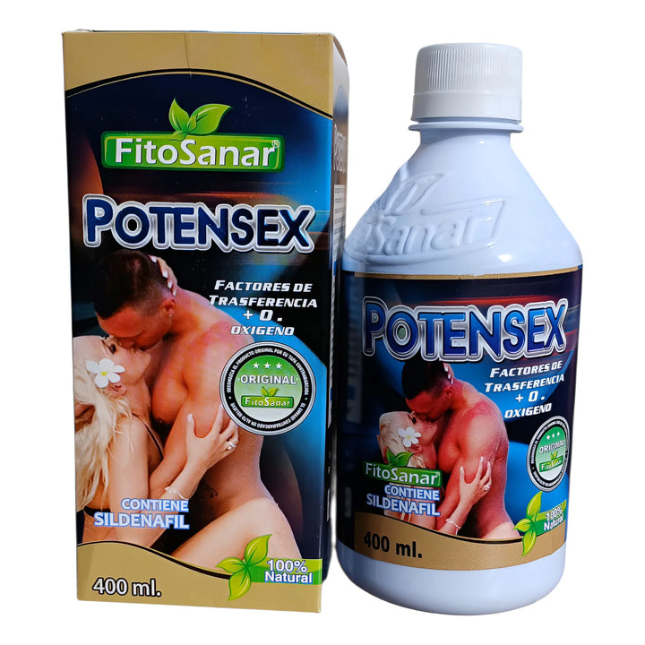 Potensex 400ml | Potenciador Sexual  Contiene Sildenafil Natural - Imagen 1