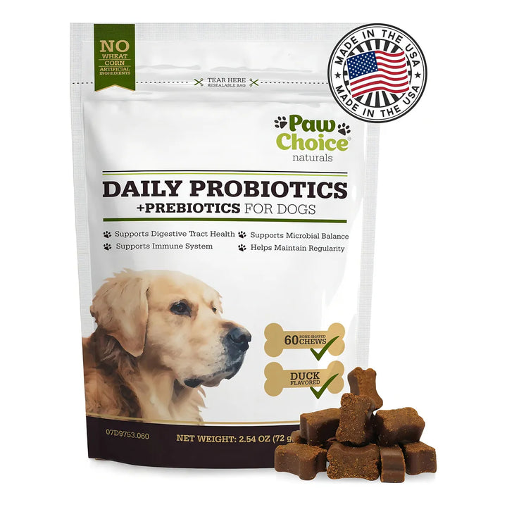 Masticables Probióticos Para Perros Con Prebióticos Salud In - Imagen 1