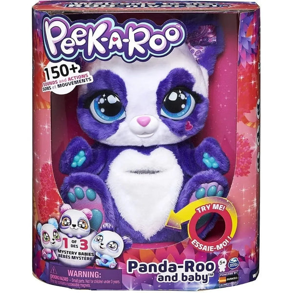 Peluche Interactivo Panda Roo Peek A Roo Con Luces Y Sonidos Hipoalergenico