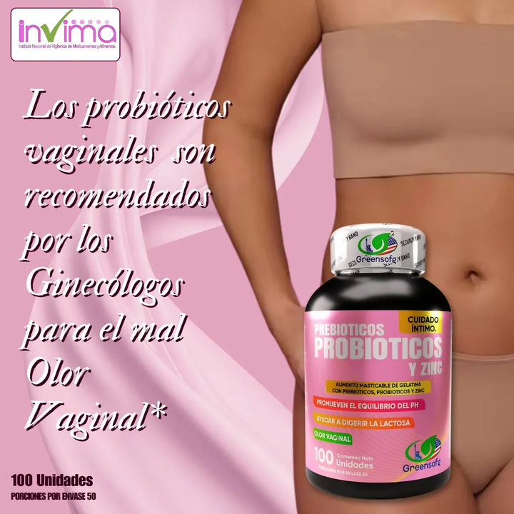 Probioticos Vaginales Fem Ph+ Prebioticos Zinc Invima - Imagen 7