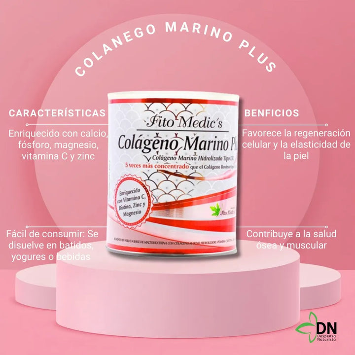 Colágeno Marino Plus Hidrolizado X400 Gr - Imagen 4