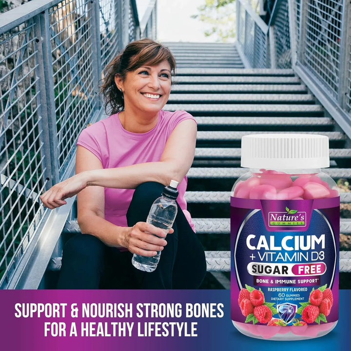 Bocadillos De Gomitas Con Calcio 400 Ui Vitamina D3 Salud Ós - Imagen 7