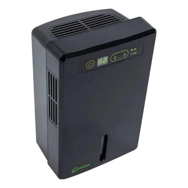 Deshumidificador Automático Lockdown Control Humedad Silencioso Compacto