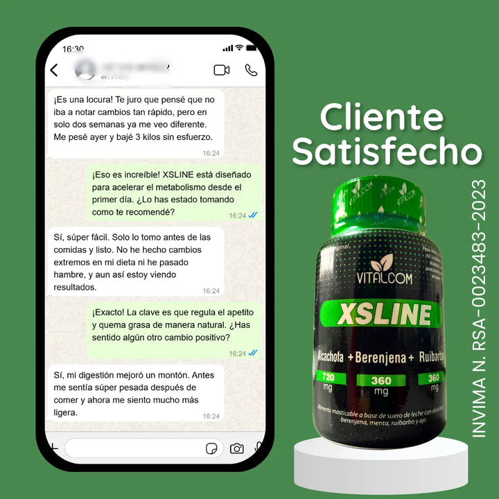 Xsline Capsulas Detox Adelgazante Natural Drenador Hepatico - Imagen 8