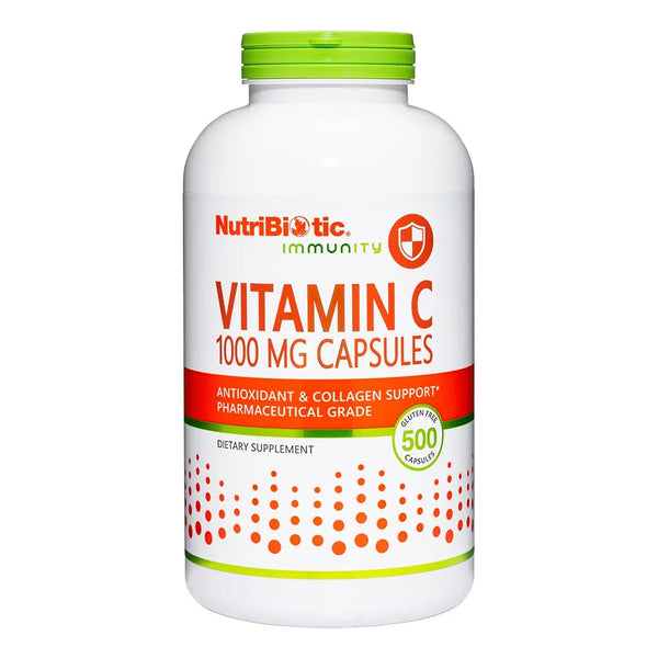 Capsulas De Vitamina C 1000 Mg 500 Unidades Refuerzo Inmune Antioxidante