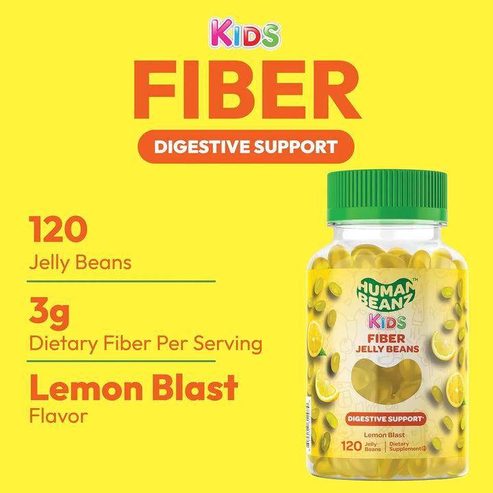 Gomitas De Frijoles Fibra Para Niños Saludables 120 Piezas P - Imagen 2