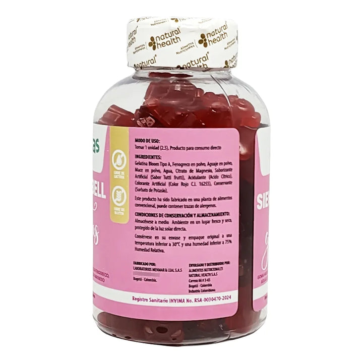 Gomitas | Aguaje Fenogreco X 60 Tutti Fruti - Imagen 2