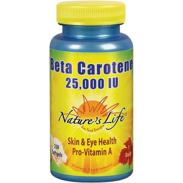 Beta Caroteno 25000 Ui Apoya Función Inmunológica Salud Piel - Imagen 1