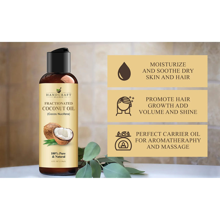 Aceite De Coco Fraccionado 120 Ml Puro Natural Portador Alta Fragancia - Imagen 6
