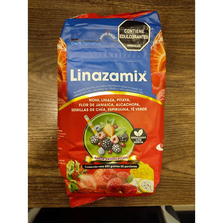 Fibra Linazamix Frutos Rojo450g Frutos Rojos - Imagen 1