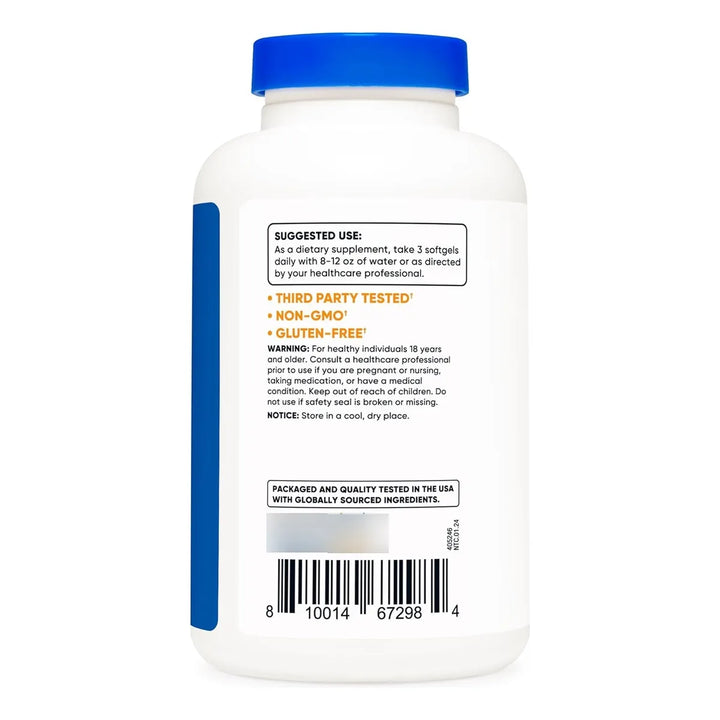 Aceite Pescado Omega 3 2500mg Epa 1200mg Dha 950mg 120 Cap - Imagen 4