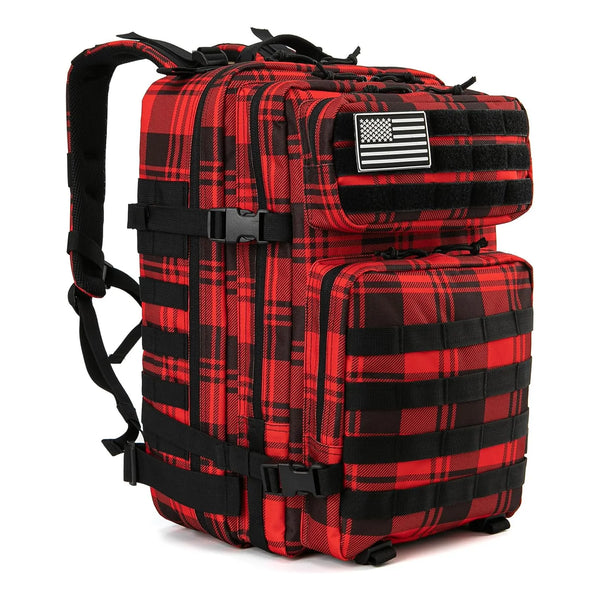 Mochila Táctica Militar QT&QY 45L Resistente Al Agua Con Sistema MOLLE