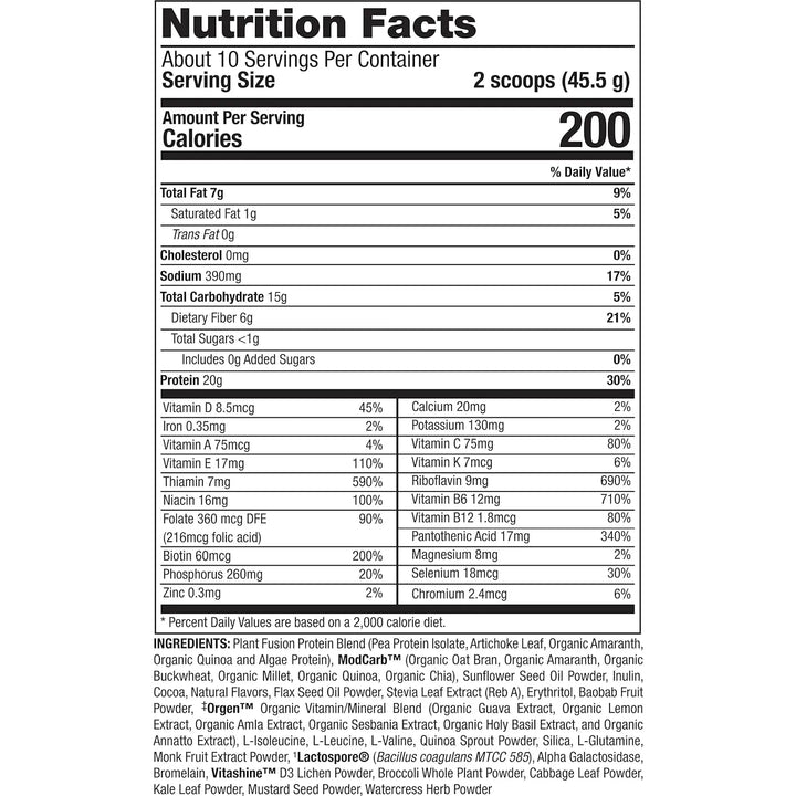 Mezcla De Proteínas Plantfusion Phood Power Chocolate Carame - Imagen 6