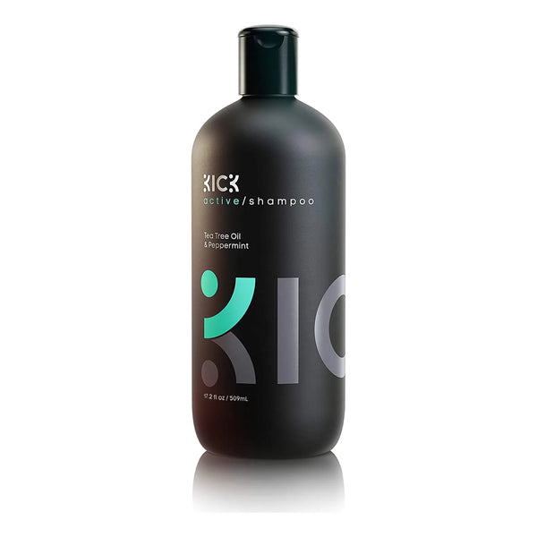 Kick Champu Hombre Controla Picazon Y Grasa Con Arbol De Te Y Menta 509 Ml