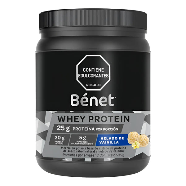 Proteína Bénet Whey Helado De Vainilla - Imagen 1