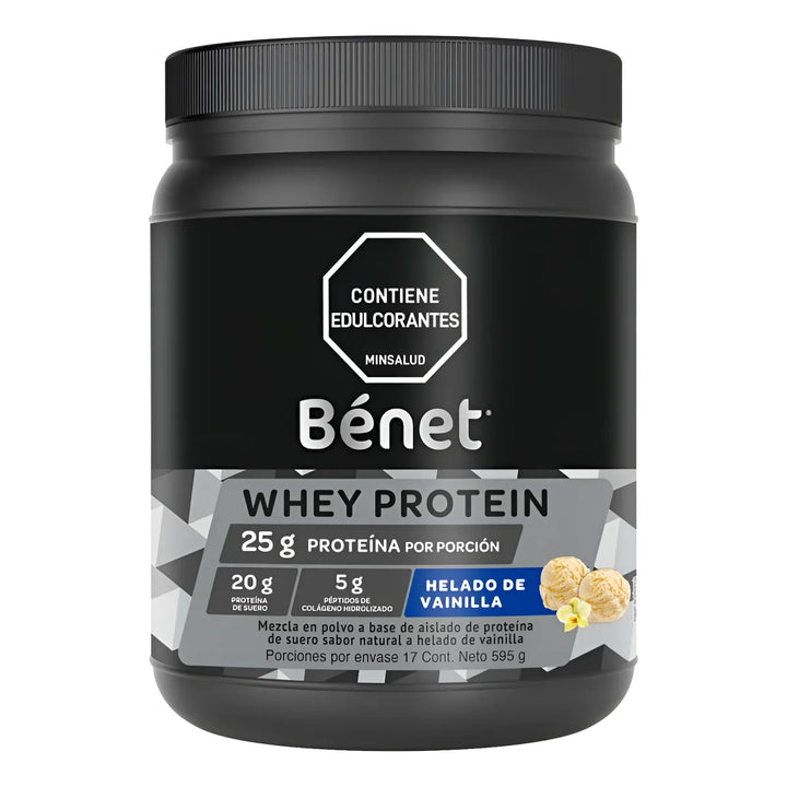 Proteína Bénet Whey Helado De Vainilla - Imagen 1